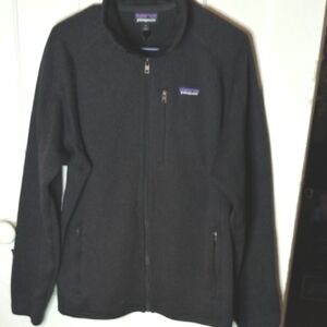 Patagonia Black Full-Zip Fleece Jacket